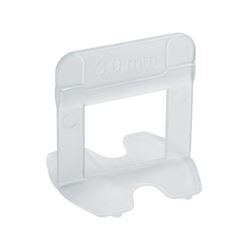 Espaçador Nivela Piso 3,0mm 500 Peças Smart Branco CORTAG / REF. 62415